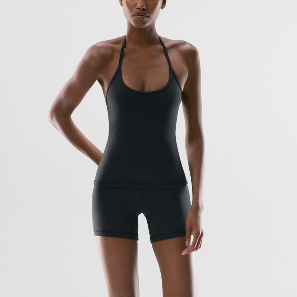 Aritzia Life Essential Cami Halter Top